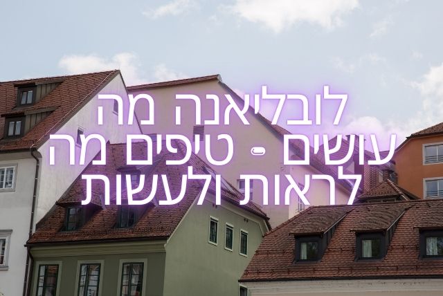 לובליאנה מה עושים - טיפים מה לראות ולעשות