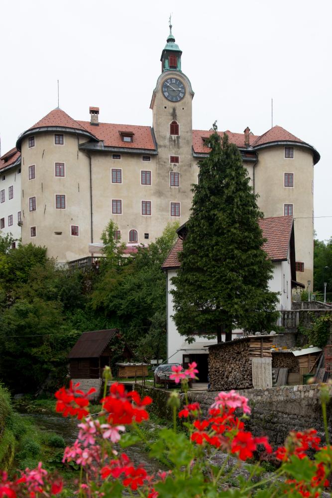 Gewerkenegg castle in idrija
